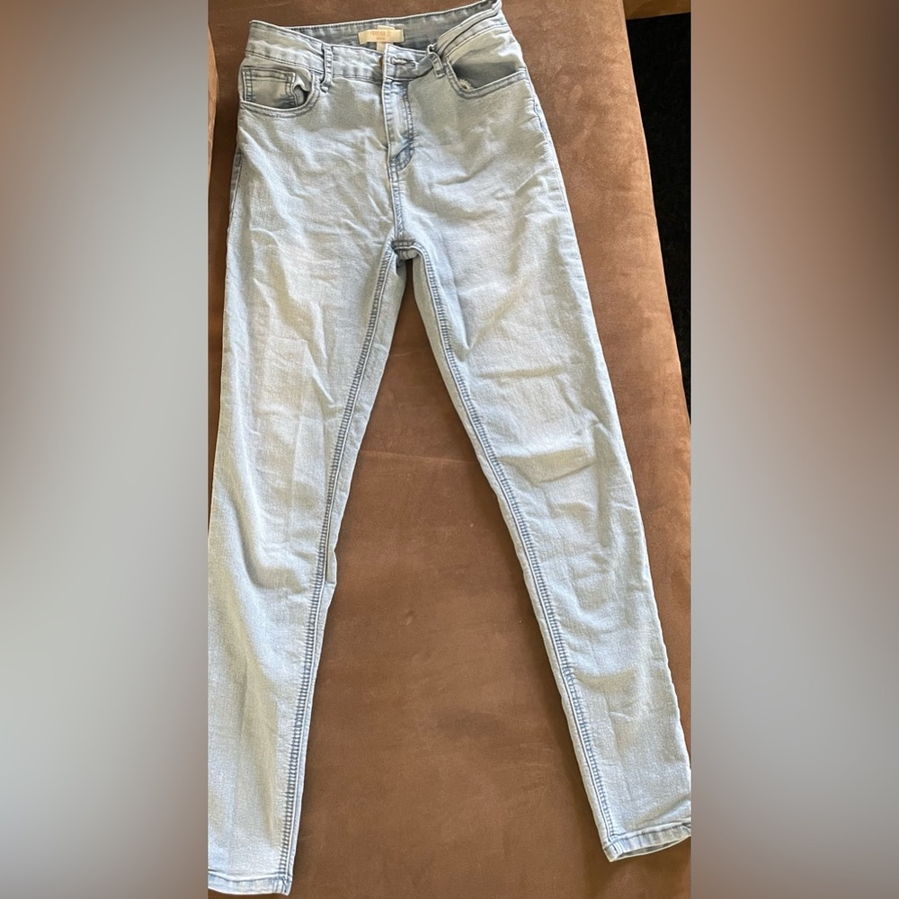 Skinny Leg Denim Jeans